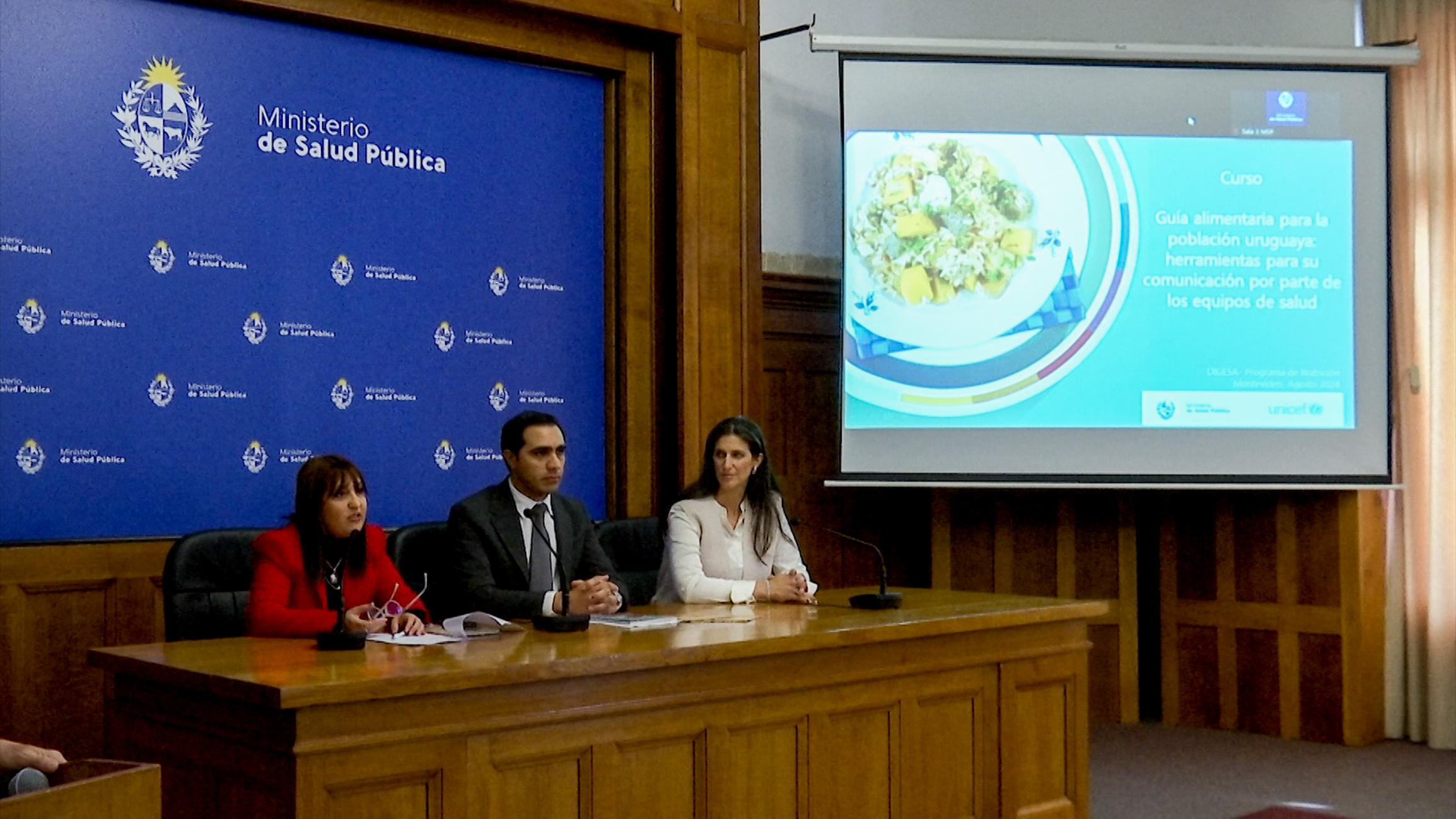 Lanzamiento del curso virtual Guía Alimentaria del MSP