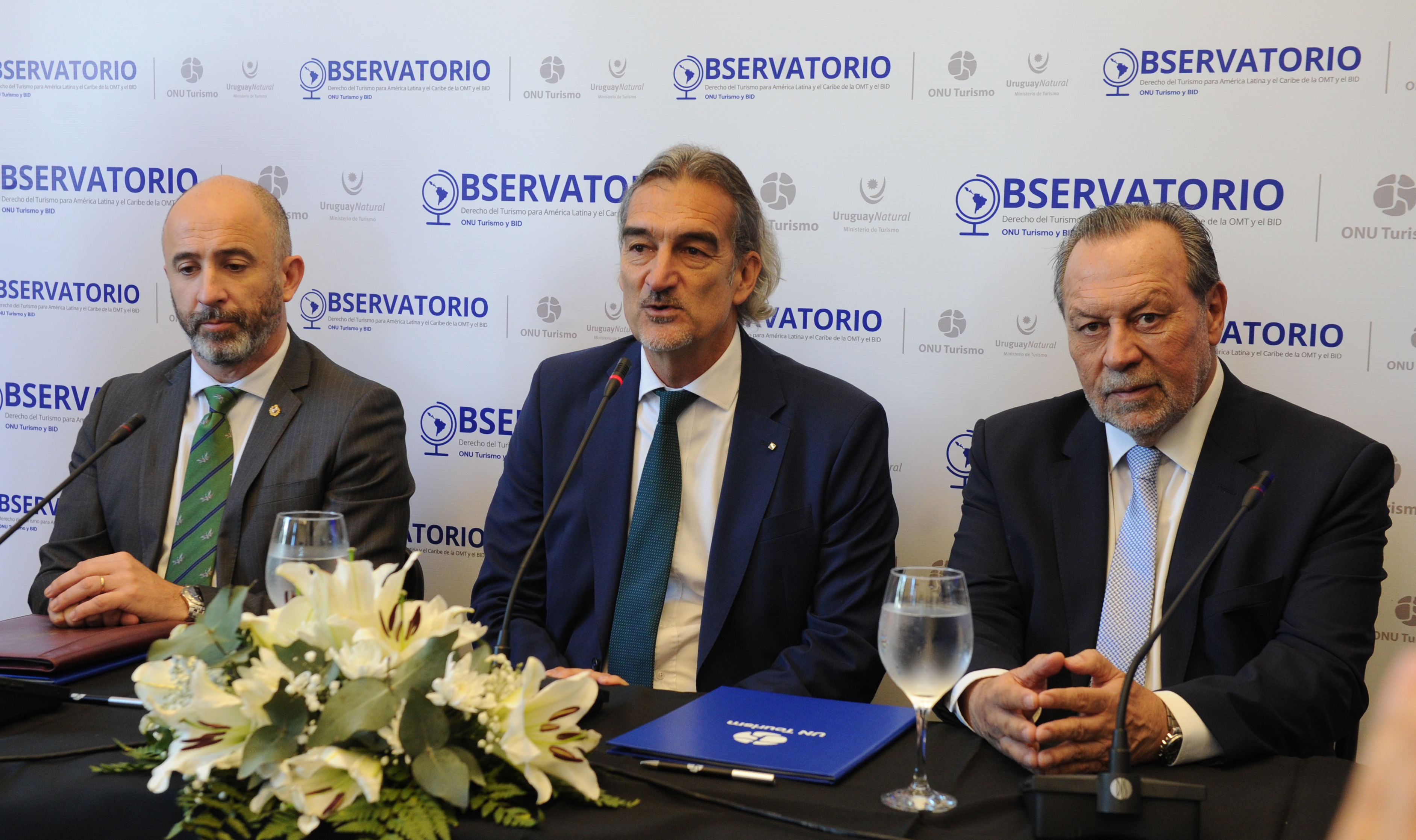 Presidente Lacalle Pou en la inauguración de la sede del Observatorio del Turismo