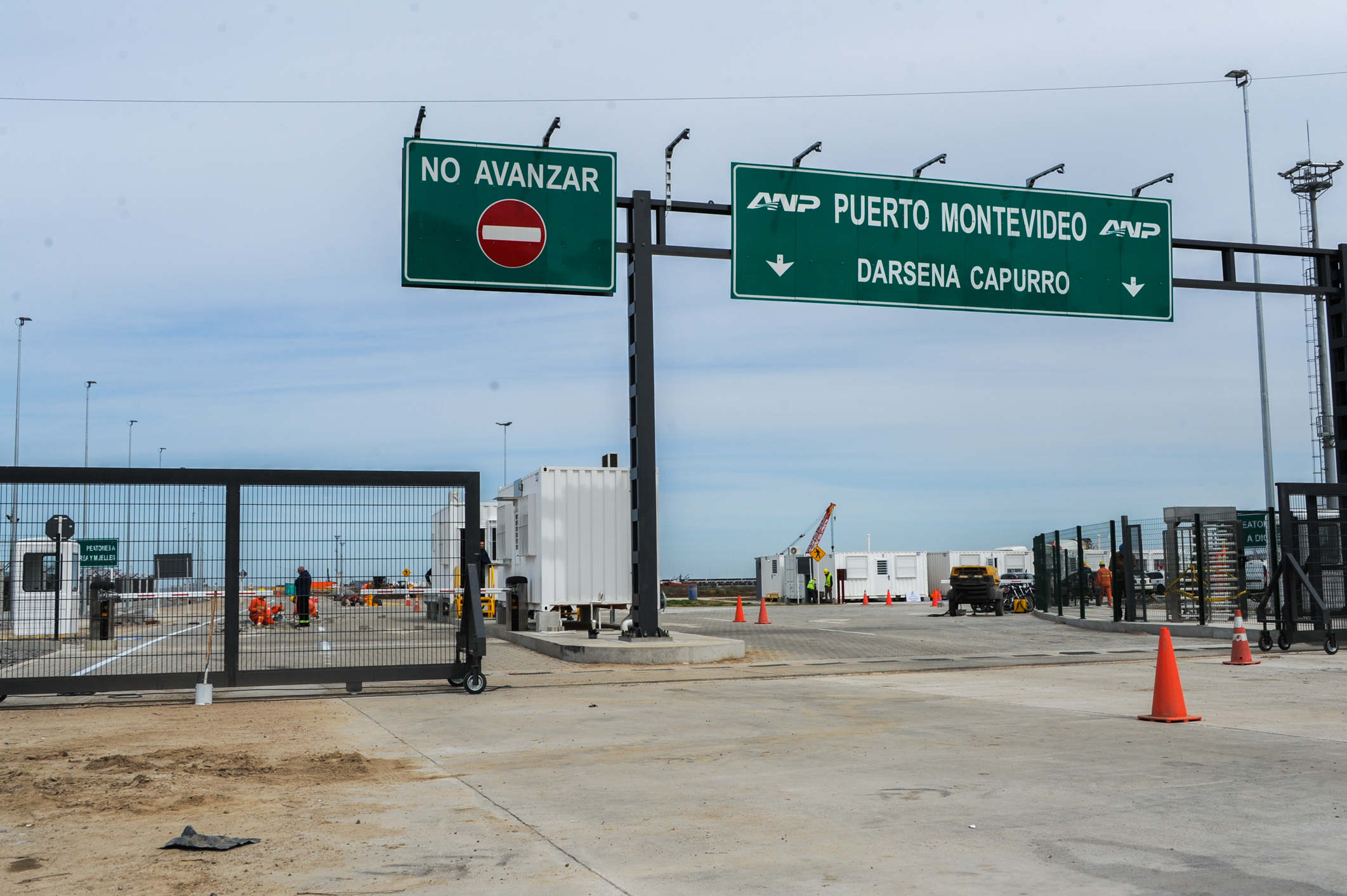 Inauguración del puerto Capurro