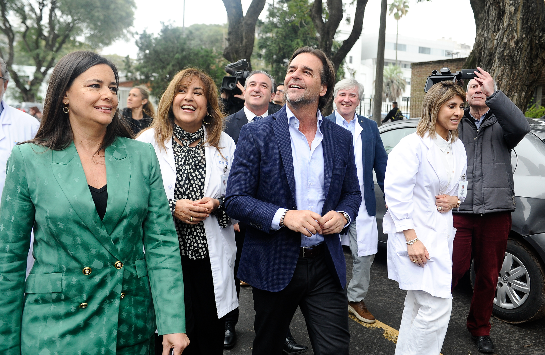 Presidente Lacalle Pou en la inauguración de obras de la Fundación Canguro