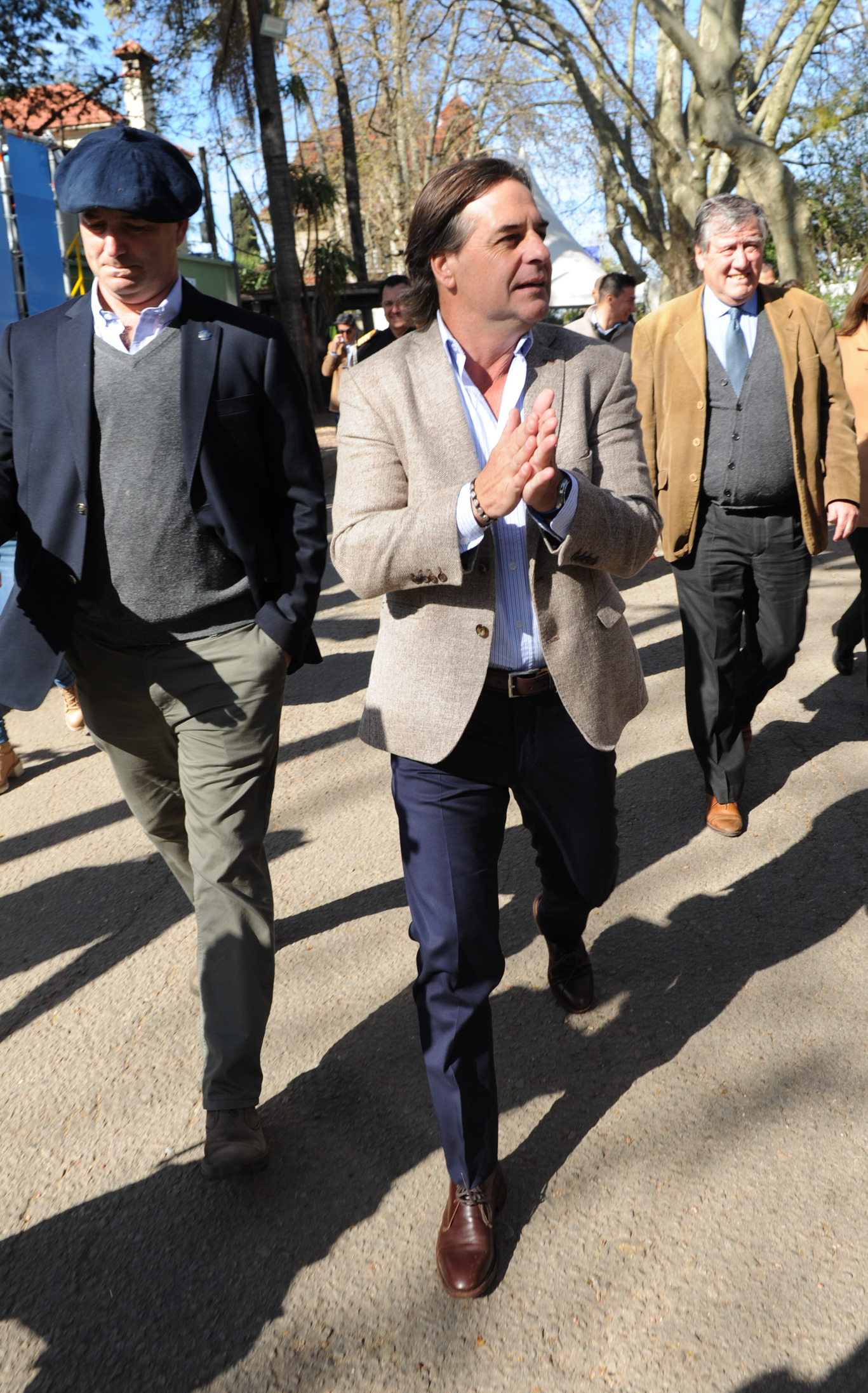 Presidente Lacalle Pou en la Expo Prado 2024
