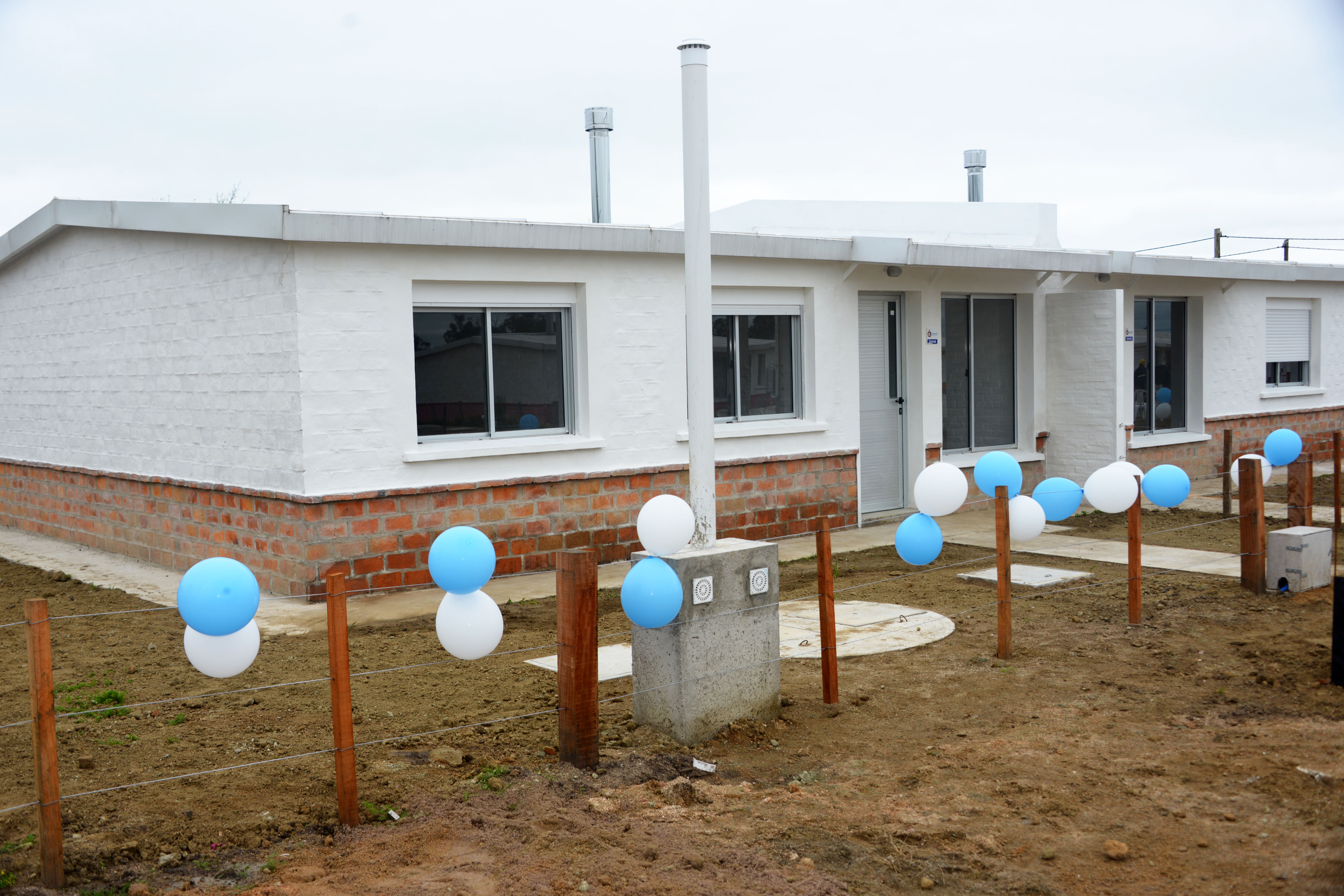 Inauguración de 54 viviendas de Mevir en Sarandí del Yi, Durazno