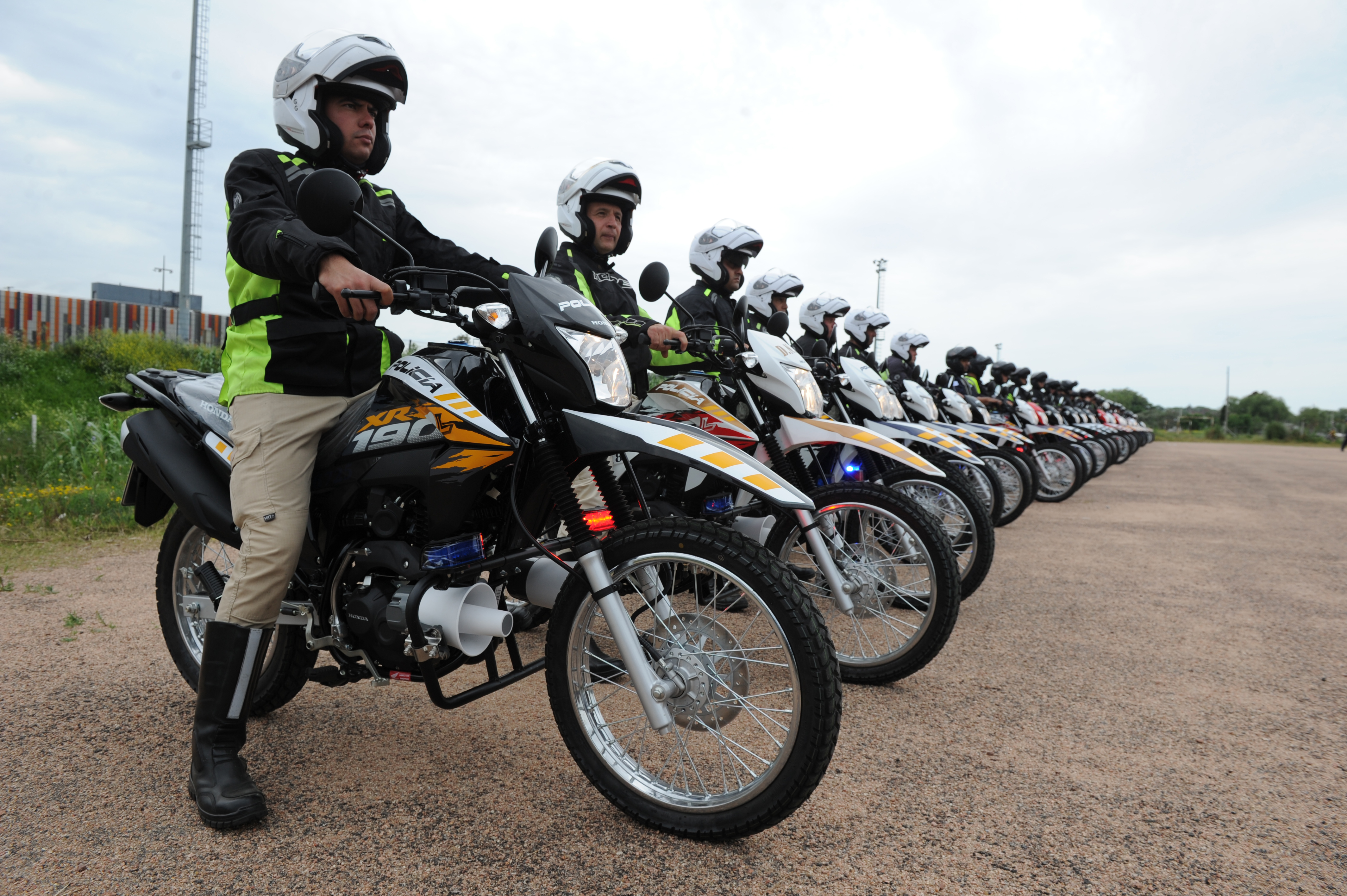 Ministerio del Interior incorporó 58 motocicletas para las distintas jefaturas del país