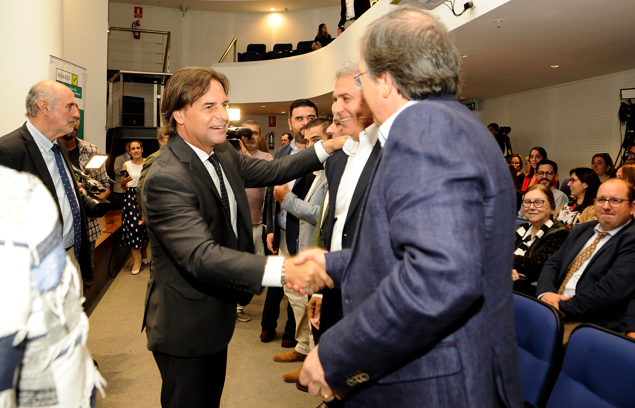 Presidente Lacalle Pou en lanzamiento del Congreso de Intendentes