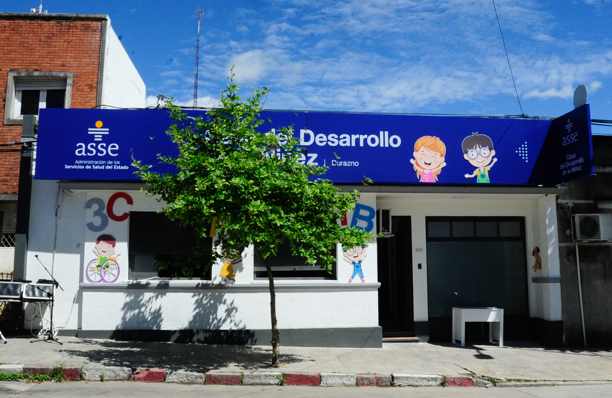 Inauguración de casa de desarrollo de la niñez en Durazno
