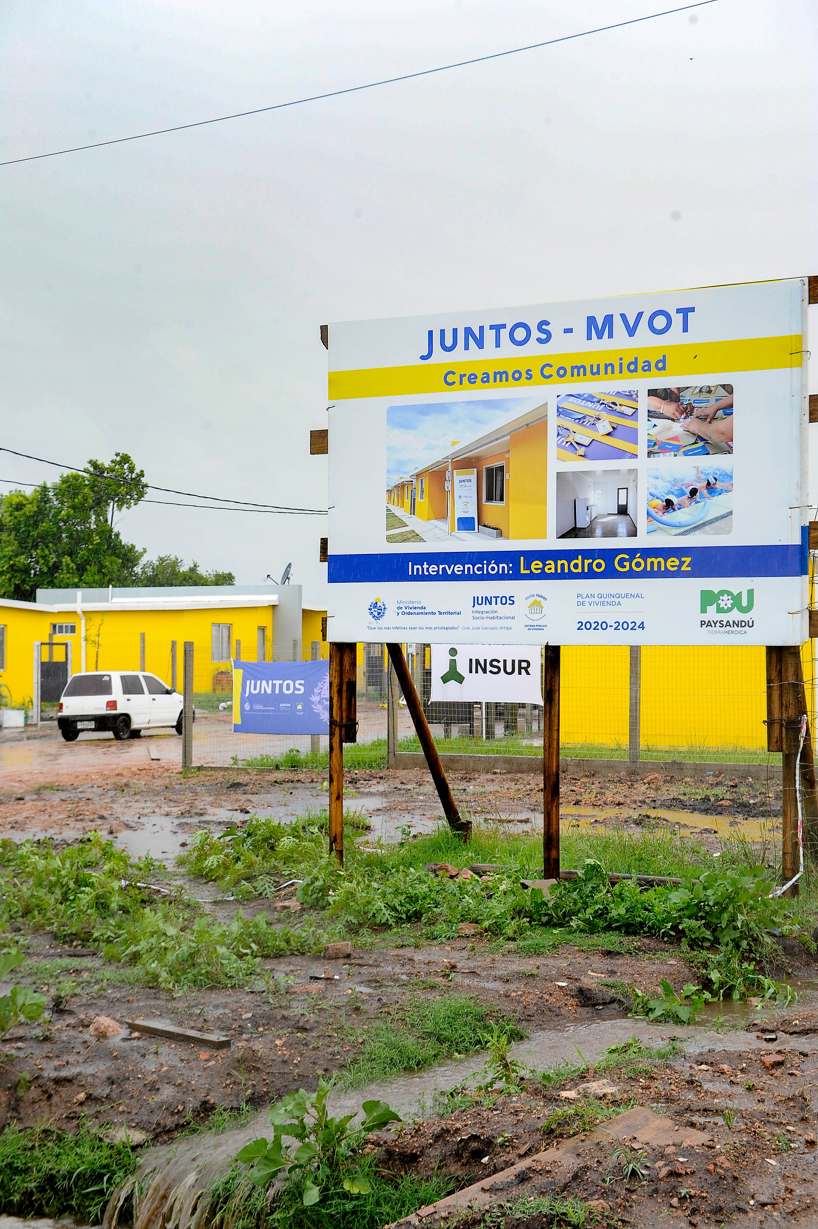 Inauguración de viviendas en la ciudad de Paysandú
