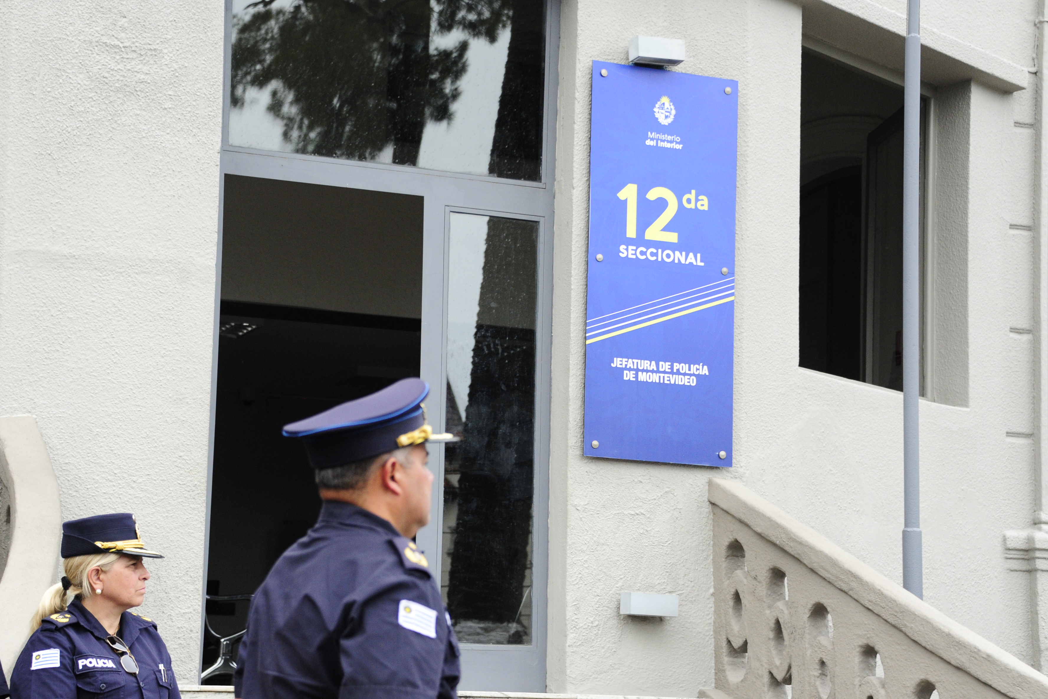 Reinauguración de seccionales en Montevideo
