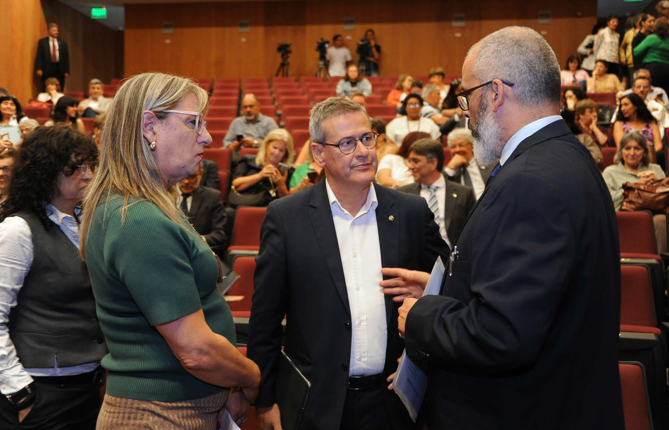 Presidente Yamandú Orsi en la presentación de la Secretaría de Derechos Humanos