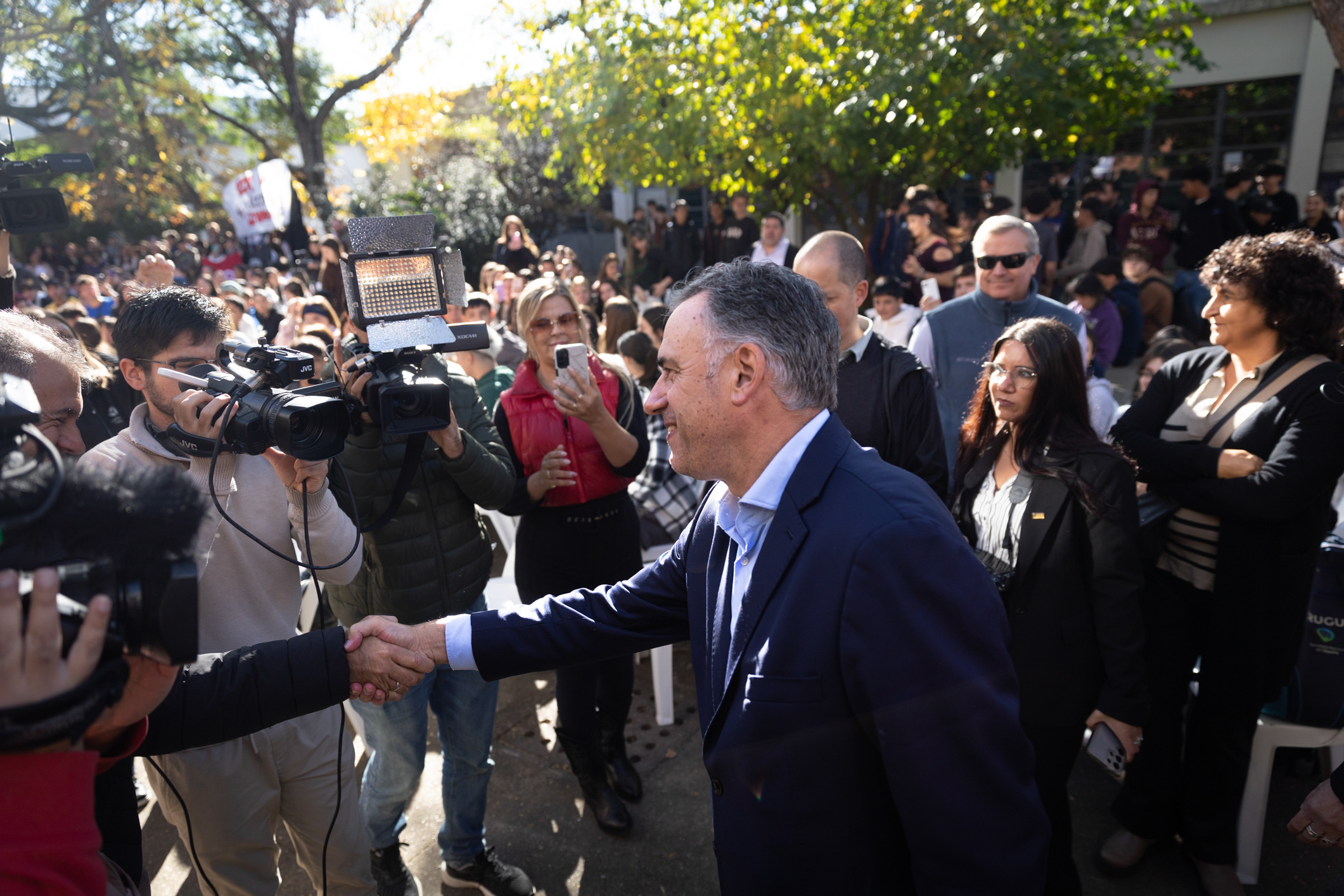 Presidente Yamandú Orsi en lanzamiento de Juegos Deportivos Nacionales 2025