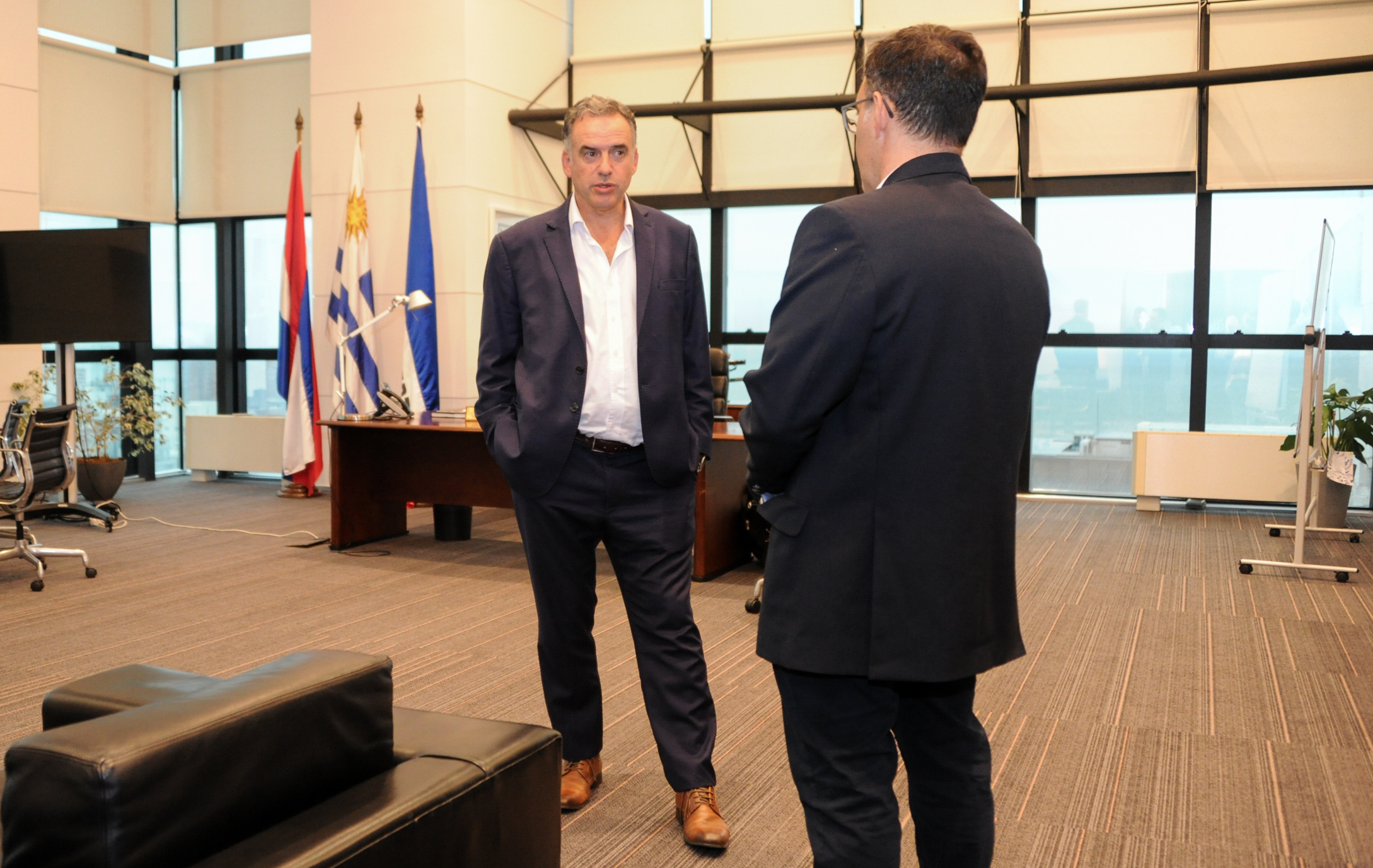 Presidente Yamandú Orsi recibió a empresarios de Florida