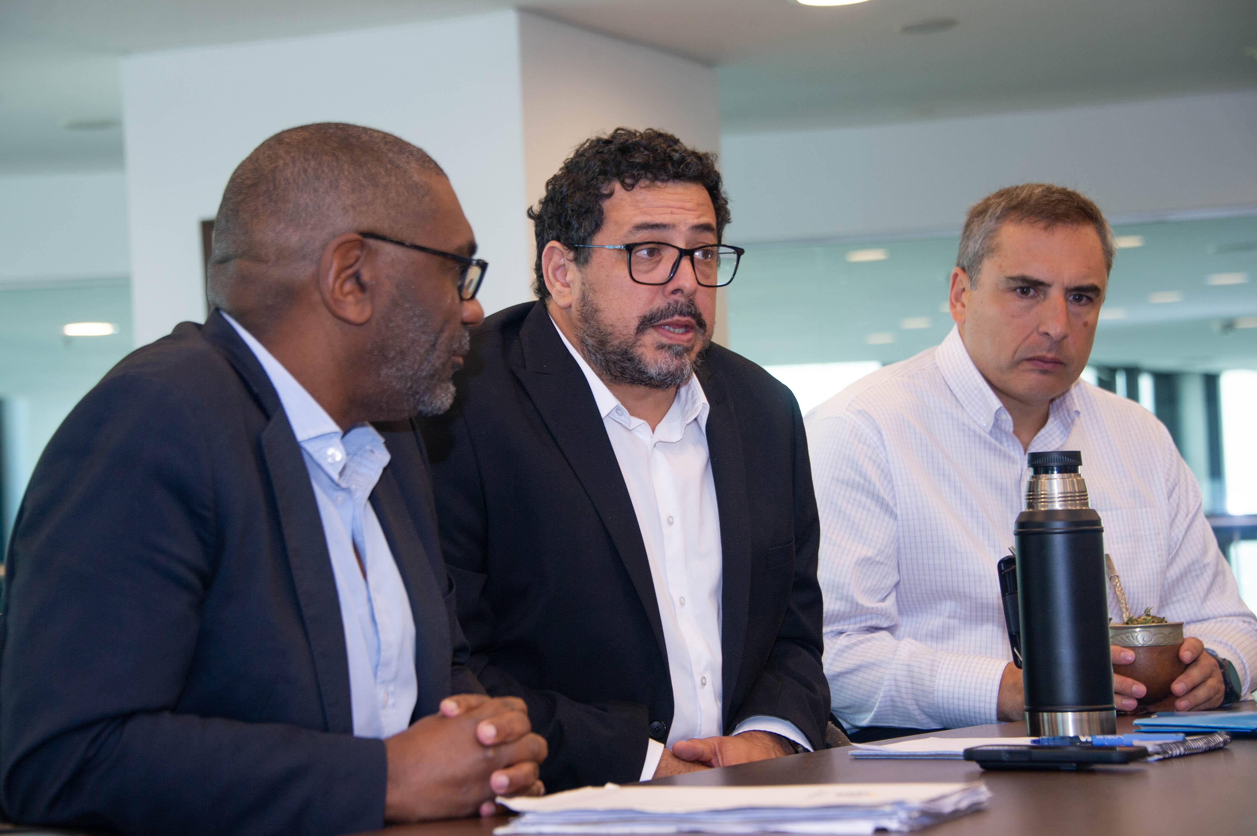 Alejandro Sánchez mantuvo reuniones en el piso 11 con diferentes organizaciones
