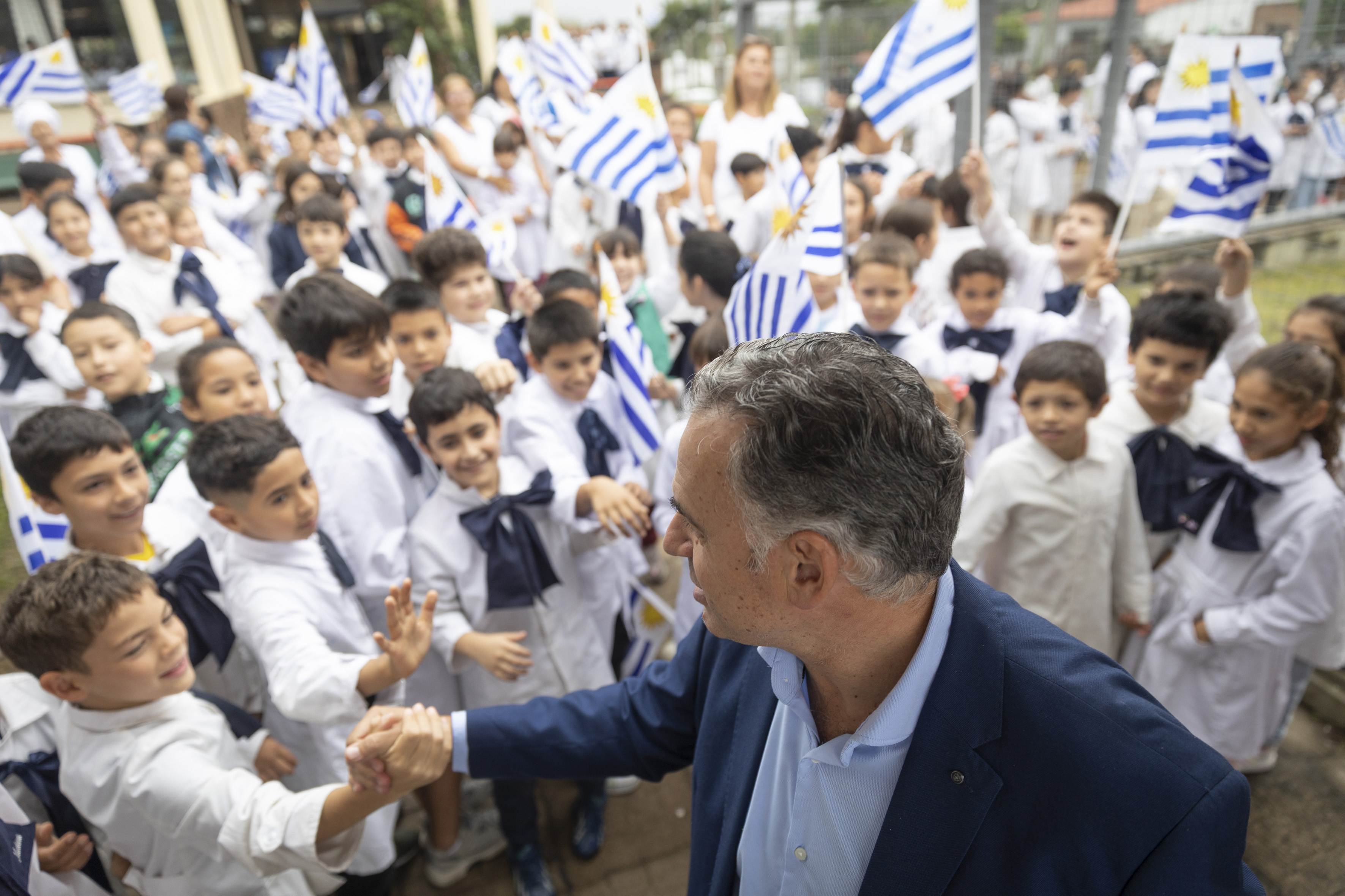 Presidente de la República, Yamandú Orsi, en Salto