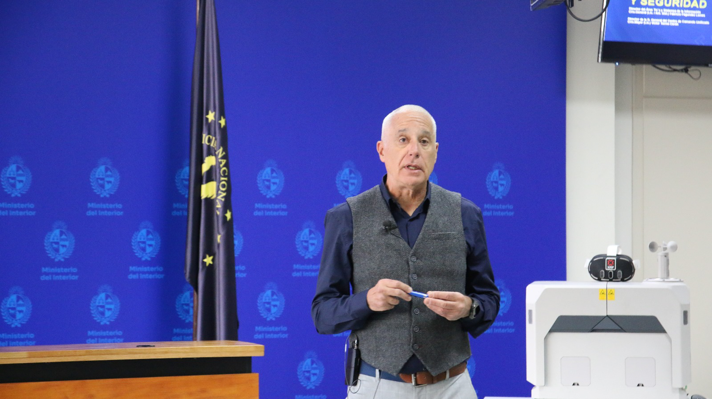 El Ministerio del Interior presentó las inversiones proyectadas en materia de Tecnología y Vigilancia en Seguridad