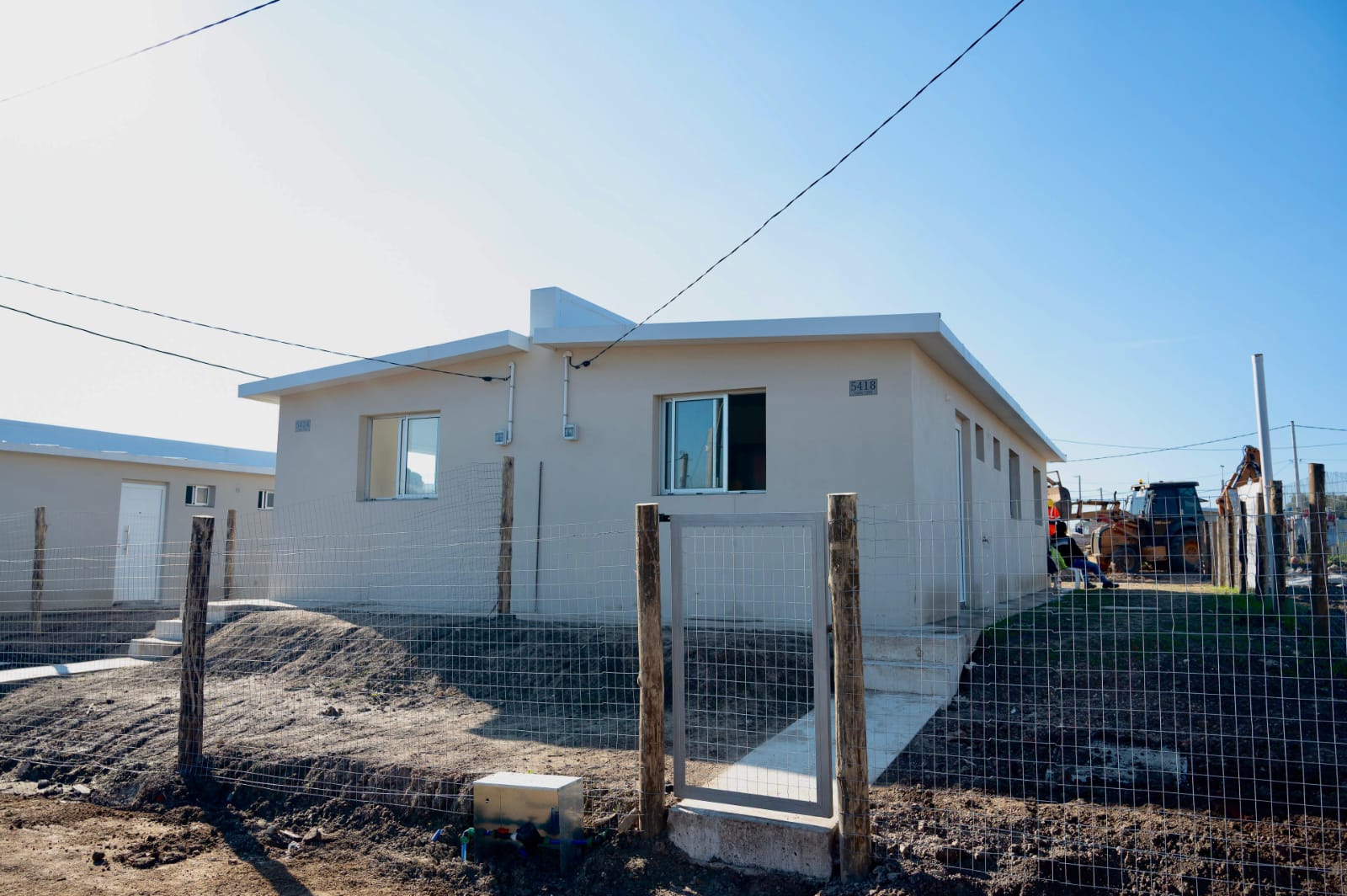 Nuevas viviendas y estación de bombeo beneficiará a familias del barrio Maracaná Sur