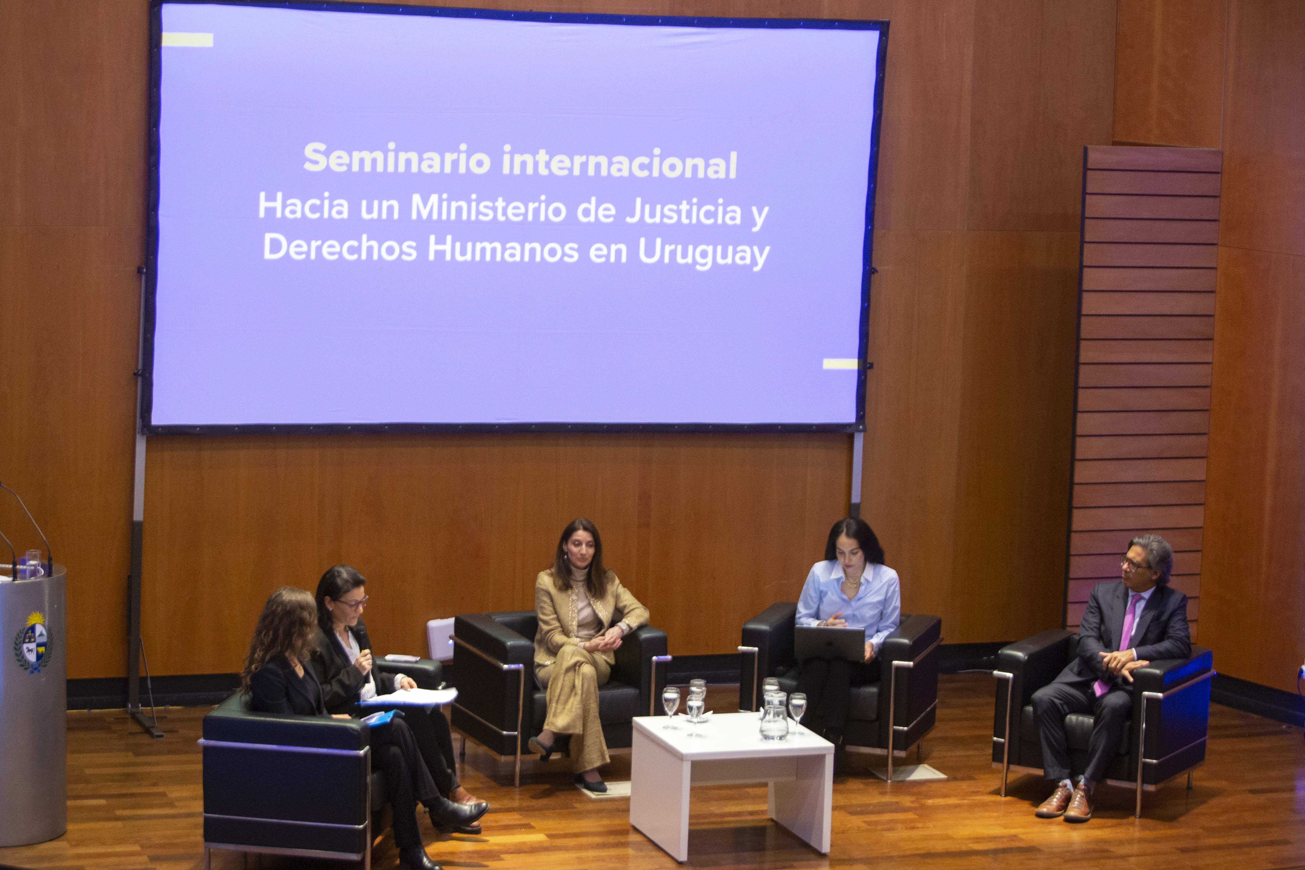 Ministerio de Justicia: Orsi valoró que se reflexione sobre el tema y se escuchen experiencias de otros países