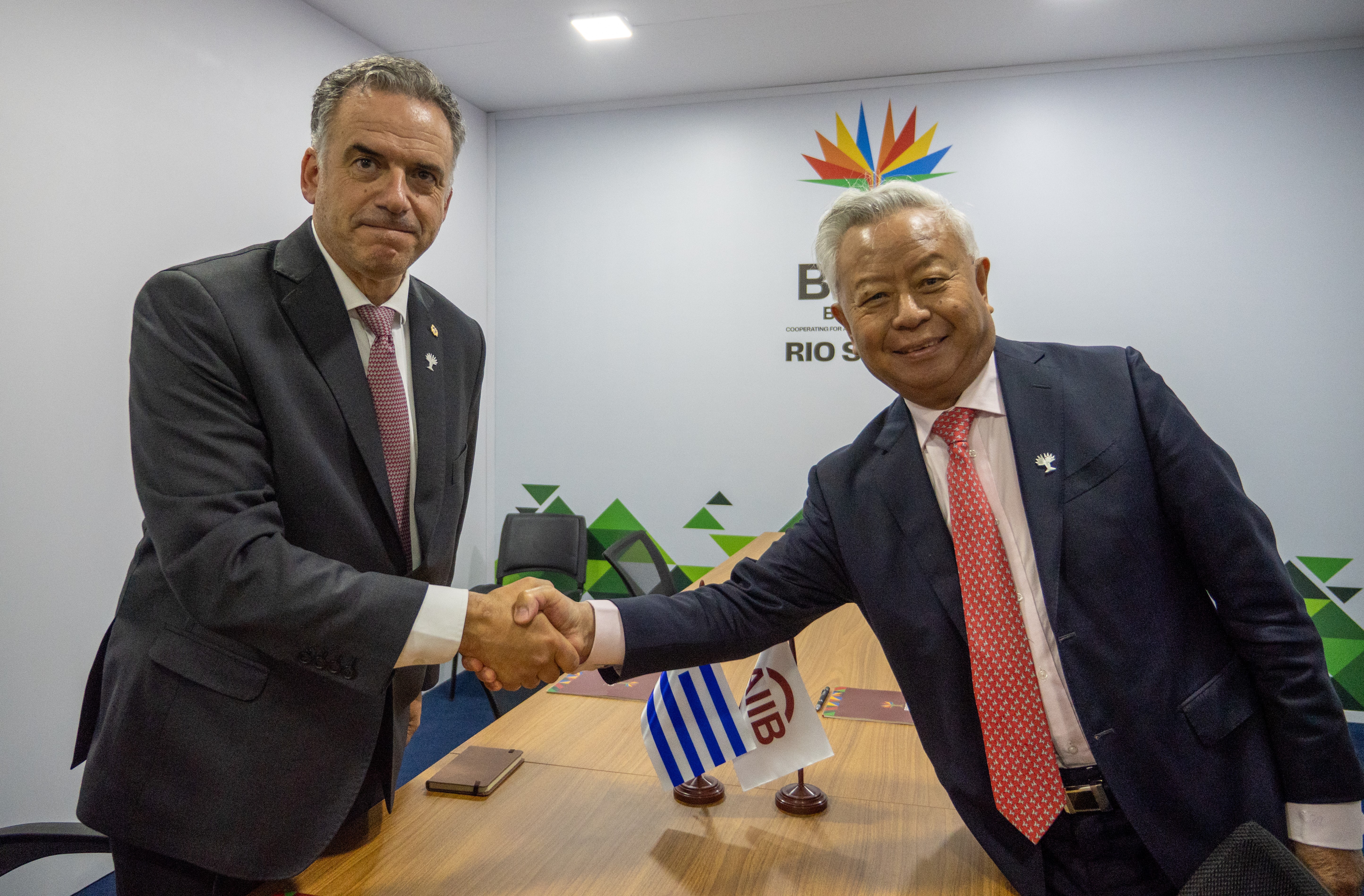 Presidente Orsi participó de tres encuentros bilaterales en Rio de Janeiro