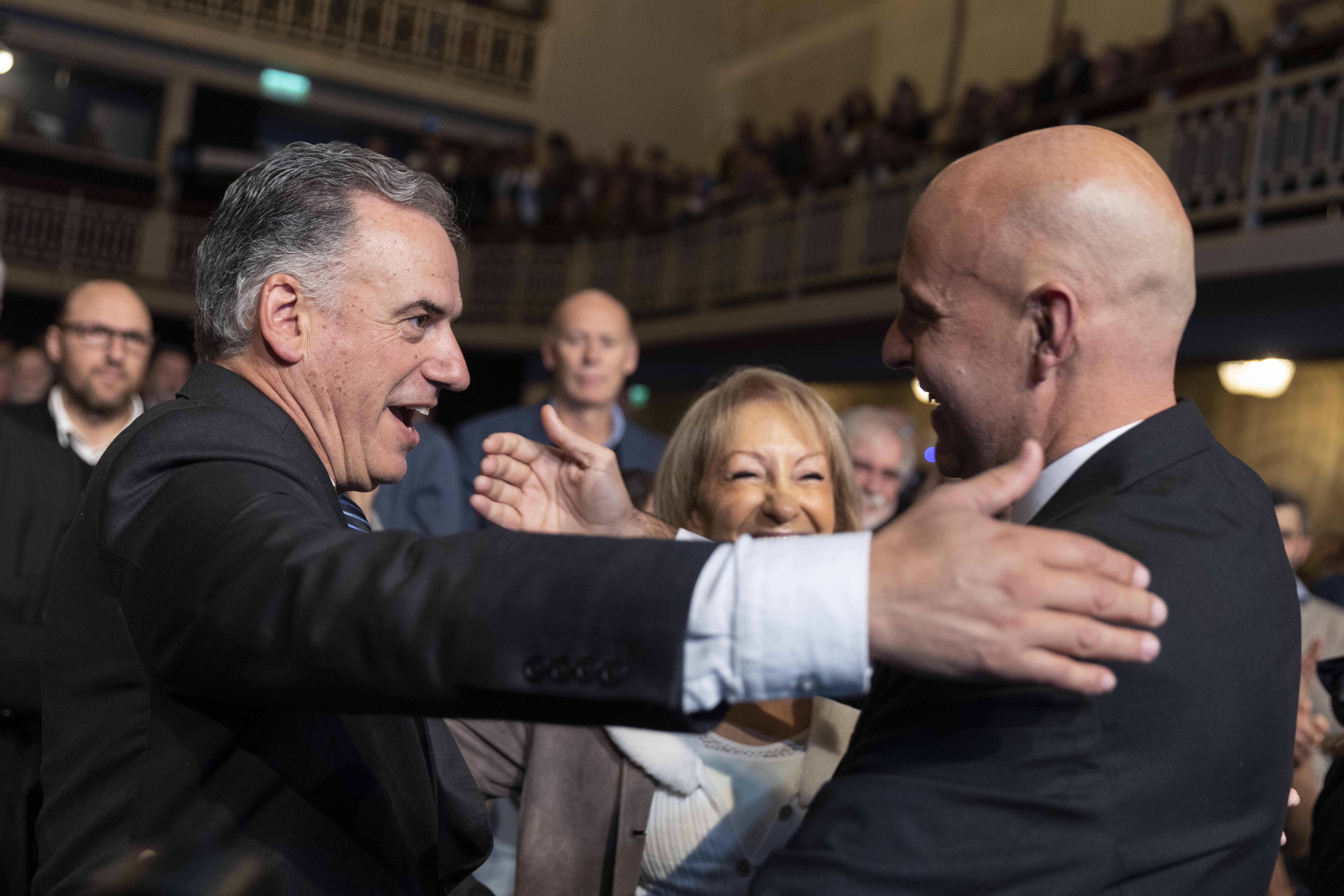Presidente Orsi asistió a la asunción de Francisco Legnani como intendente de Canelones
