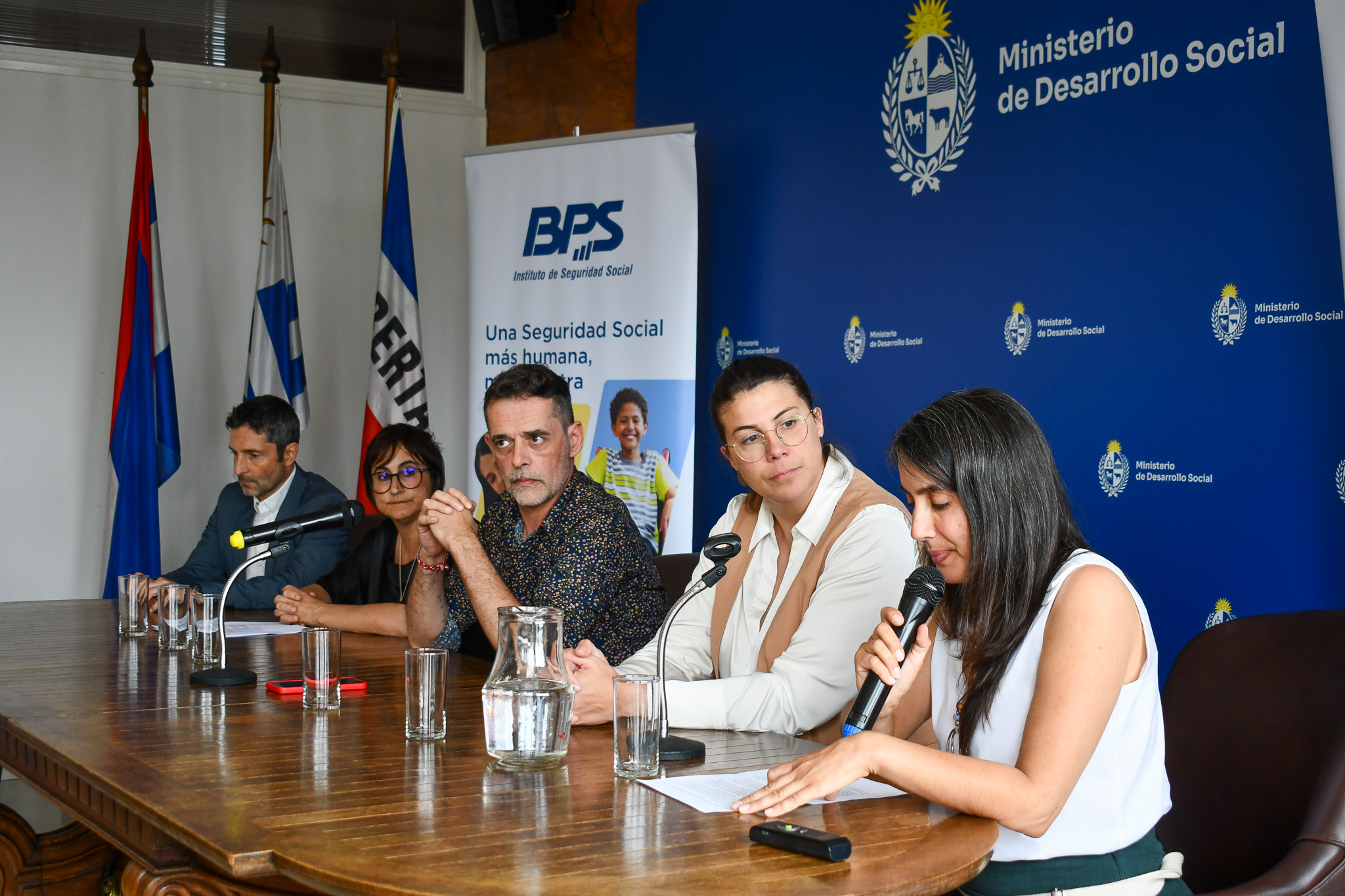 Firma de convenio entre BPS y MIDES que impulsa una nueva etapa del Programa Ibirapita