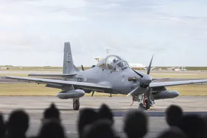 Defensa presentó aviones A-29 Super Tucano