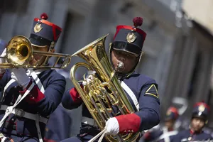 Orsi estuvo presente en la 39.° edición de la Fiesta de la Patria Gaucha en Tacuarembó