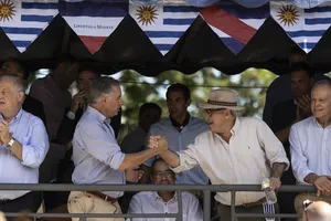 Orsi estuvo presente en la 39.° edición de la Fiesta de la Patria Gaucha en Tacuarembó