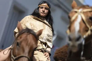 Orsi estuvo presente en la 39.° edición de la Fiesta de la Patria Gaucha en Tacuarembó