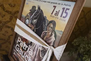 Orsi estuvo presente en la 39.° edición de la Fiesta de la Patria Gaucha en Tacuarembó