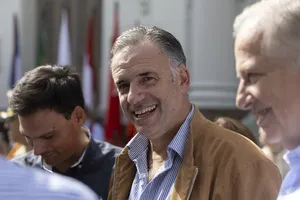 Orsi estuvo presente en la 39.° edición de la Fiesta de la Patria Gaucha en Tacuarembó