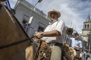 Orsi estuvo presente en la 39.° edición de la Fiesta de la Patria Gaucha en Tacuarembó