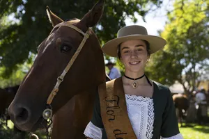 Orsi estuvo presente en la 39.° edición de la Fiesta de la Patria Gaucha en Tacuarembó