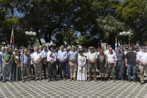 Orsi estuvo presente en la 39.° edición de la Fiesta de la Patria Gaucha en Tacuarembó