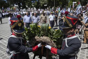 Orsi estuvo presente en la 39.° edición de la Fiesta de la Patria Gaucha en Tacuarembó