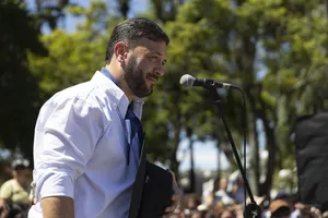Orsi estuvo presente en la 39.° edición de la Fiesta de la Patria Gaucha en Tacuarembó