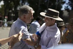 Orsi estuvo presente en la 39.° edición de la Fiesta de la Patria Gaucha en Tacuarembó