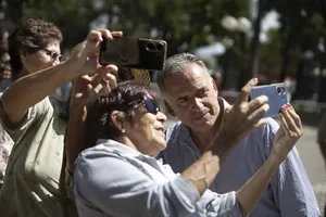 Orsi estuvo presente en la 39.° edición de la Fiesta de la Patria Gaucha en Tacuarembó