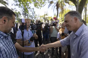 Orsi estuvo presente en la 39.° edición de la Fiesta de la Patria Gaucha en Tacuarembó