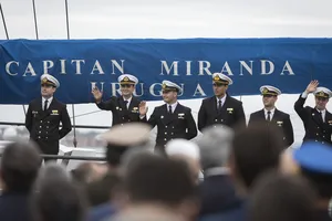 Orsi participó de la zarpada de 36° viaje Capitán Miranda.