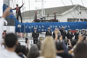 Orsi participó de la zarpada de 36° viaje Capitán Miranda.
