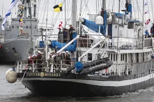 Orsi participó de la zarpada de 36° viaje Capitán Miranda.