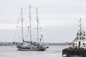 Orsi participó de la zarpada de 36° viaje Capitán Miranda.