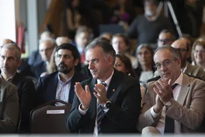 Orsi asistió a la inauguración del centro educativo de Tumo