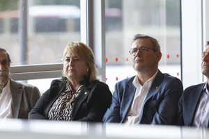 Orsi asistió a la inauguración del centro educativo de Tumo