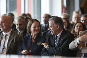 Orsi asistió a la inauguración del centro educativo de Tumo