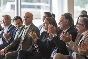 Orsi asistió a la inauguración del centro educativo de Tumo