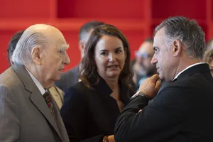 Orsi asistió a la inauguración del centro educativo de Tumo