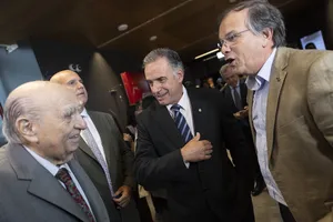 Orsi asistió a la inauguración del centro educativo de Tumo