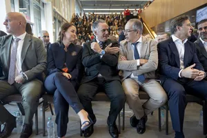 Orsi asistió a la inauguración del centro educativo de Tumo