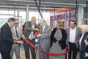 Orsi asistió a la inauguración del centro educativo de Tumo