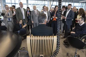 Orsi asistió a la inauguración del centro educativo de Tumo