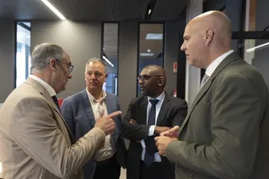 Orsi asistió a la inauguración del centro educativo de Tumo